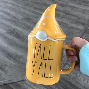 Rae Dunn Fall Y’all Topper Mug